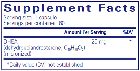 DHEA 25 mg