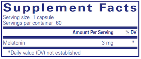 Melatonin 3 mg